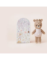 Cuddle + kind TINYFAWVIO4 Peluche avec jolie boîte - Tiny 6" - Violet le faon - Cuddle + kind vendu par Veille sur toi