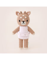 Cuddle + kind TINYFAWVIO4 Peluche avec jolie boîte - Tiny 6" - Violet le faon - Cuddle + kind vendu par Veille sur toi