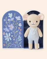 Cuddle + kind TINYMOUBLY4 Peluche avec jolie boîte - Tiny 6" - Bailey la souris - Cuddle + kind vendu par Veille sur toi