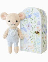 Cuddle + kind TINYMOUBLY4 Peluche avec jolie boîte - Tiny 6" - Bailey la souris - Cuddle + kind vendu par Veille sur toi