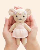 Cuddle + kind TINYMOUEMM4 Peluche avec jolie boîte - Tiny 6" - Emma la souris - Cuddle + kind vendu par Veille sur toi