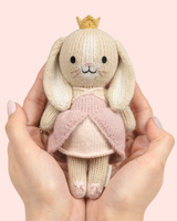 Cuddle + kind TINYPRINROS4 Peluche avec jolie boîte - Tiny 6" - Rose la princesse - Cuddle + kind vendu par Veille sur toi