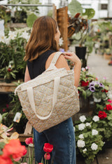 Dans le sac ⚜ DIAP-BAG-FLO-YEL Sac à couche - Fleurs mimosa - Dans le sac x Liberty London vendu par Veille sur toi