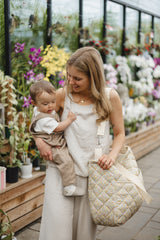 Dans le sac ⚜ DIAP-BAG-FLO-YEL Sac à couche - Fleurs mimosa - Dans le sac x Liberty London vendu par Veille sur toi