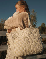 Dans le sac ⚜ DIAP-BAG-STR-YEL Sac à couche - Rayé jaune - Dans le sac vendu par Veille sur toi