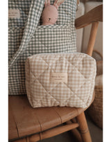 Dans le sac ⚜ MAMA-POUC-GING-BEI Pochette MAMA - Vichy beige - Dans le sac vendu par Veille sur toi