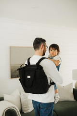 Dans le sac ⚜ Quilted-Convertible-Backpack-Black Sac à dos matelassé convertible - Noir - Dans le sac vendu par Veille sur toi