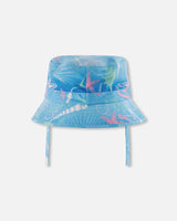 Deux par Deux Beach Hat Blue Shell Print vendu par Veille sur toi