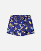 Deux par Deux Boardshorts Blue Truck Print vendu par Veille sur toi