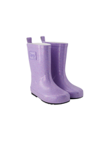 Deux par Deux Bottes de pluie en caoutchouc naturel - Mauve pailleté - Deux par deux vendu par Veille sur toi