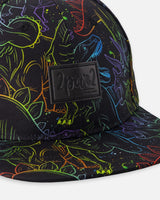 Deux par Deux Cap Black Dinosaur Print vendu par Veille sur toi