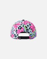 Deux par Deux Cap Blue Floral And Leopard Print vendu par Veille sur toi