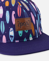 Deux par Deux Cap Blue Surfboard Print vendu par Veille sur toi