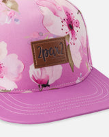 Deux par Deux Cap Purple Flower Print vendu par Veille sur toi