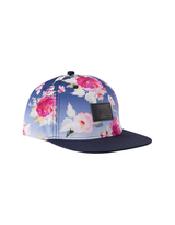 Deux par Deux ⚜ Casquette - Bleu avec roses - Deux par deux vendu par Veille sur toi