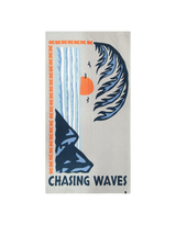 Deux par Deux ⚜ H30OBBT_09870_O/S/K Serviette de plage - Gris vague - Deux par deux One Size Kids vendu par Veille sur toi