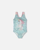 Deux par Deux H30OG90_04040_2/3 One-Piece Swimsuit Aqua 2/3 vendu par Veille sur toi