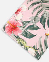 Deux par Deux H30OGBT_3H152_O/S/K Beach Towel Pink Hibiscus Print One Size Kids vendu par Veille sur toi