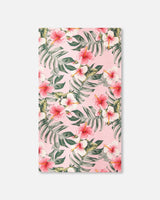 Deux par Deux H30OGBT_3H152_O/S/K Beach Towel Pink Hibiscus Print One Size Kids vendu par Veille sur toi