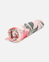Deux par Deux H30OGBT_3H152_O/S/K Beach Towel Pink Hibiscus Print One Size Kids vendu par Veille sur toi