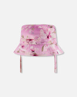 Deux par Deux H30OGC_3H143_6/12m Beach Hat Purple Flower Print 6/12m vendu par Veille sur toi
