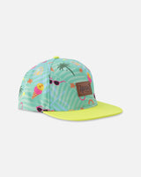Deux par Deux H30VGC_3H147_6/24m Cap Green Beach Print 6/24m vendu par Veille sur toi