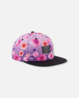 Deux par Deux H30VGC_3H201_6/24m Cap Mauve Floral Gradient 6/24m vendu par Veille sur toi