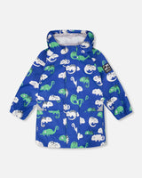 Deux par Deux ⚜ H30W50_3H023_2 Blue raincoat with color-changing chameleon 2 vendu par Veille sur toi