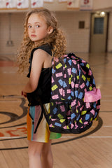 Deux par Deux J20ZSD_2J033_O/S/K Kids Backpack Black Printed Gummy Bears One Size Kids vendu par Veille sur toi