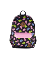 Deux par Deux ⚜ J20ZSD_2J033_O/S/K Sac à dos pour enfants - Noir imprimé jujubes - Deux par Deux One Size Kids vendu par Veille sur toi