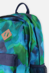 Deux par Deux J20ZSD_2J053_O/S/K Kids Backpack Blue Diamond Print One Size Kids vendu par Veille sur toi