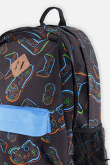 Deux par Deux J20ZSD_2J090_O/S/K Kids Backpack Black Printed Controller One Size Kids vendu par Veille sur toi