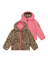Deux par Deux ⚜ Manteau mi-saison réversible - rose et léopard - Deux par Deux vendu par Veille sur toi