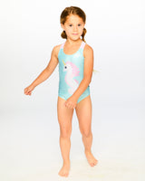 Deux par Deux One-Piece Swimsuit Aqua vendu par Veille sur toi