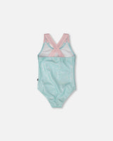Deux par Deux One-Piece Swimsuit Aqua vendu par Veille sur toi
