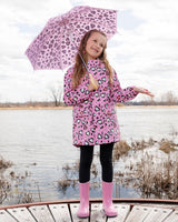 Deux par Deux ⚜ Pink raincoat with color-changing hearts vendu par Veille sur toi