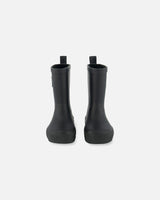 Deux par Deux Rain Boots In Natural Rubber Black vendu par Veille sur toi