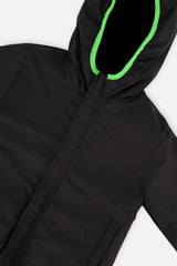 Deux par Deux Reversible Mid-Season Jacket Black vendu par Veille sur toi