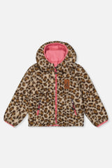 Deux par Deux Reversible Mid-Season Jacket Pink And Leopard vendu par Veille sur toi