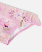 Deux par Deux Two-Piece Swimsuit Purple Flower Print vendu par Veille sur toi