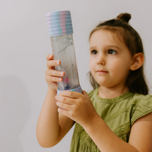 Bouteille sensorielle retour au calme à faire soi-même - Licorne - Jellystone Designs