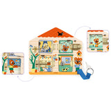 Djeco DJ01659 Jeu de manipulation Cabanalock - Djeco vendu par Veille sur toi