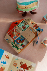 Djeco DJ01659 Jeu de manipulation Cabanalock - Djeco vendu par Veille sur toi