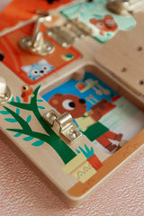 Djeco DJ01659 Jeu de manipulation Cabanalock - Djeco vendu par Veille sur toi