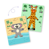 Djeco DJ03070 Jeu magnétique Inzebox - Mix'n'match - Djeco vendu par Veille sur toi