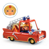 Djeco DJ05459 Voiture Crazy Motors - Petit camion de pompier - Djeco vendu par Veille sur toi