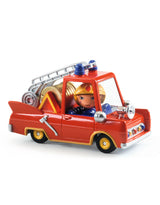 Djeco DJ05459 Voiture Crazy Motors - Petit camion de pompier - Djeco vendu par Veille sur toi