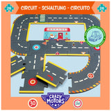 Djeco DJ05498 Casse-tête circuit géant Crazy Motors - Djeco vendu par Veille sur toi