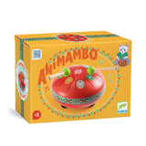 Djeco DJ06039 Tambour à languettes en métal Animambo - Rouge - Djeco vendu par Veille sur toi
