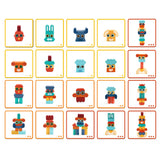 Djeco DJ06439 Blocs en bois à empiler - Ze Faces - Djeco vendu par Veille sur toi